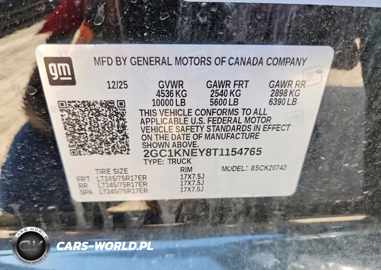 2026 Chevrolet Silverado K2500 Heavy Duty Lt VIN:2GC1KNEY8T1154765 - 12