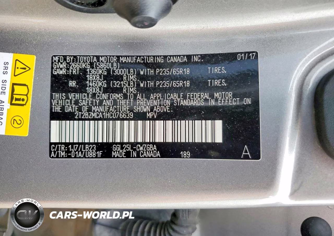 2017 Lexus Rx 350 Base VIN:2T2BZMCA1HC076639 - 13