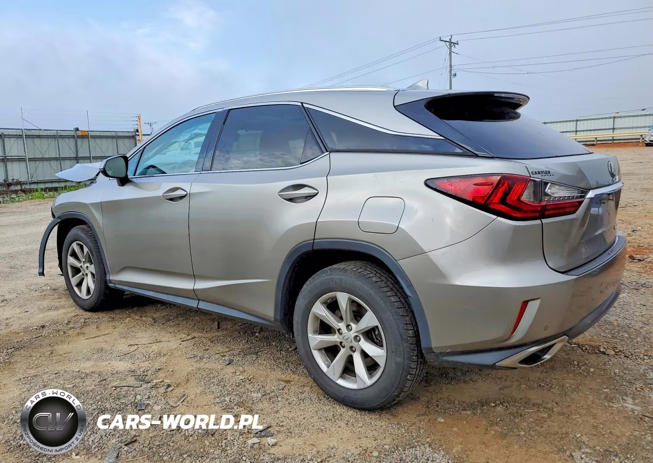 2017 Lexus Rx 350 Base VIN:2T2BZMCA1HC076639 - 2