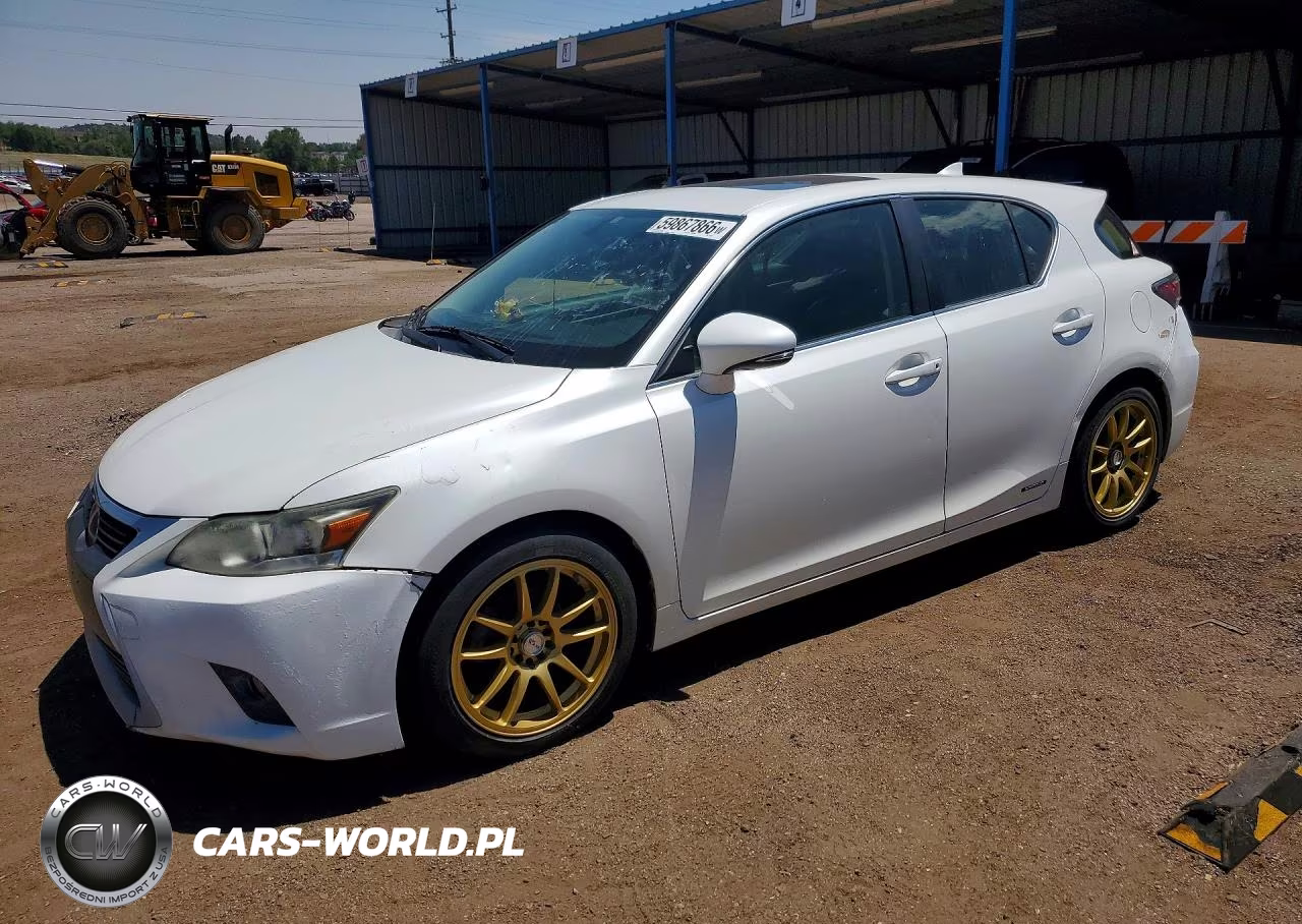 2014 Lexus Ct 200 VIN:JTHKD5BH3E2195650 - 1
