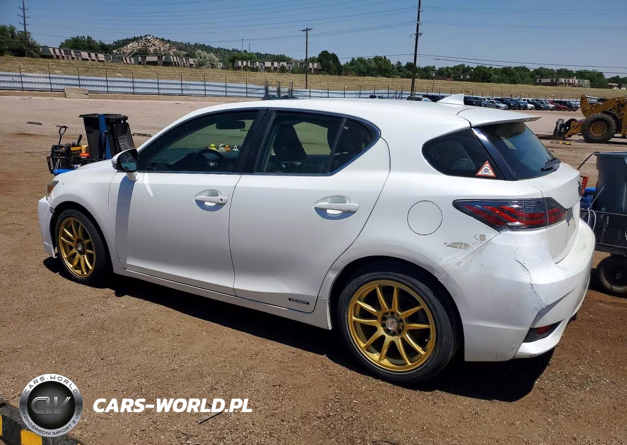 2014 Lexus Ct 200 VIN:JTHKD5BH3E2195650 - 2