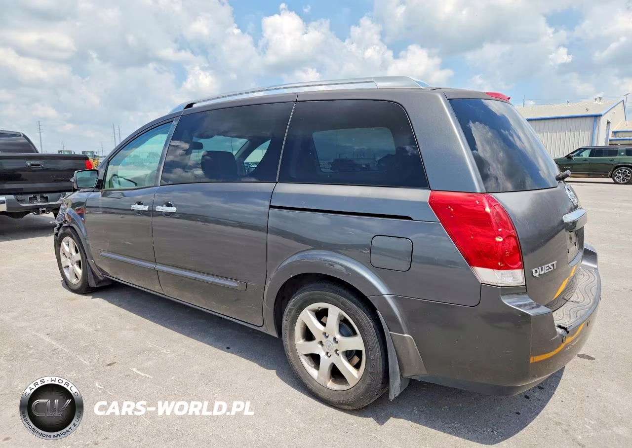 2008 Nissan Quest S-Se-Sl VIN:5N1BV28U88N118529 - 2