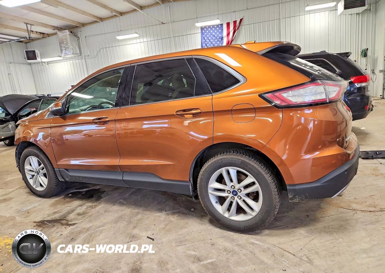 2017 Ford Edge Sel VIN:2FMPK4J81HBB79076 - 2