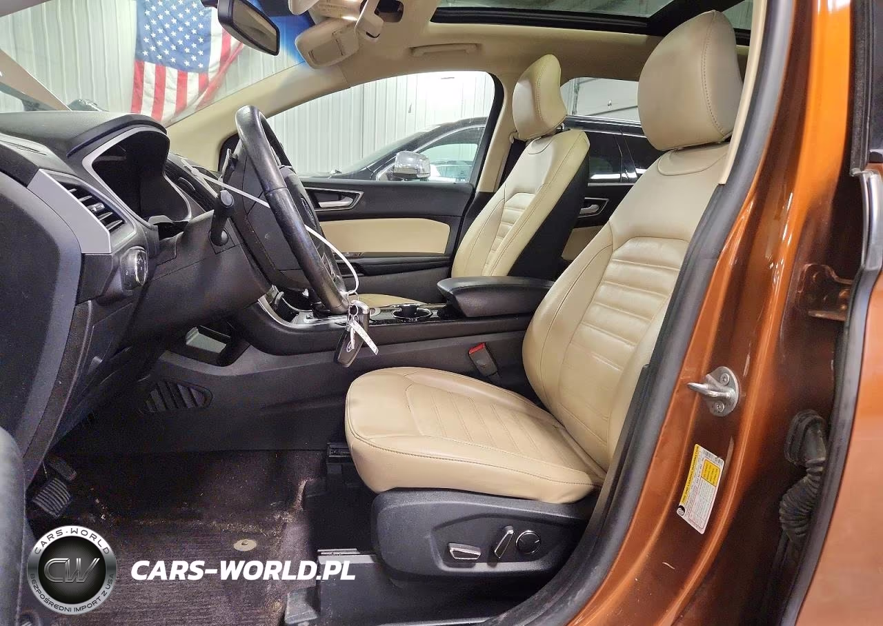 2017 Ford Edge Sel VIN:2FMPK4J81HBB79076 - 7