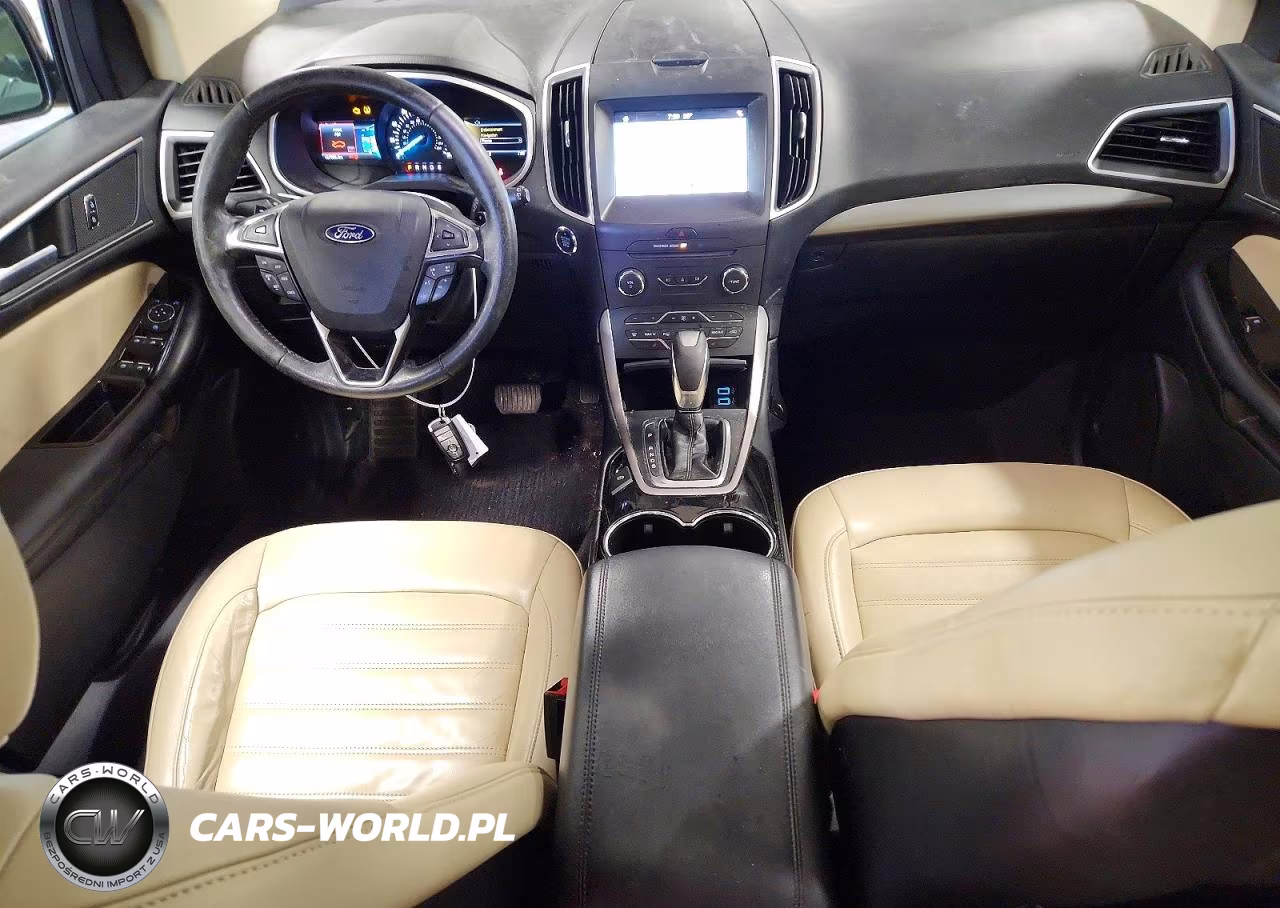 2017 Ford Edge Sel VIN:2FMPK4J81HBB79076 - 8