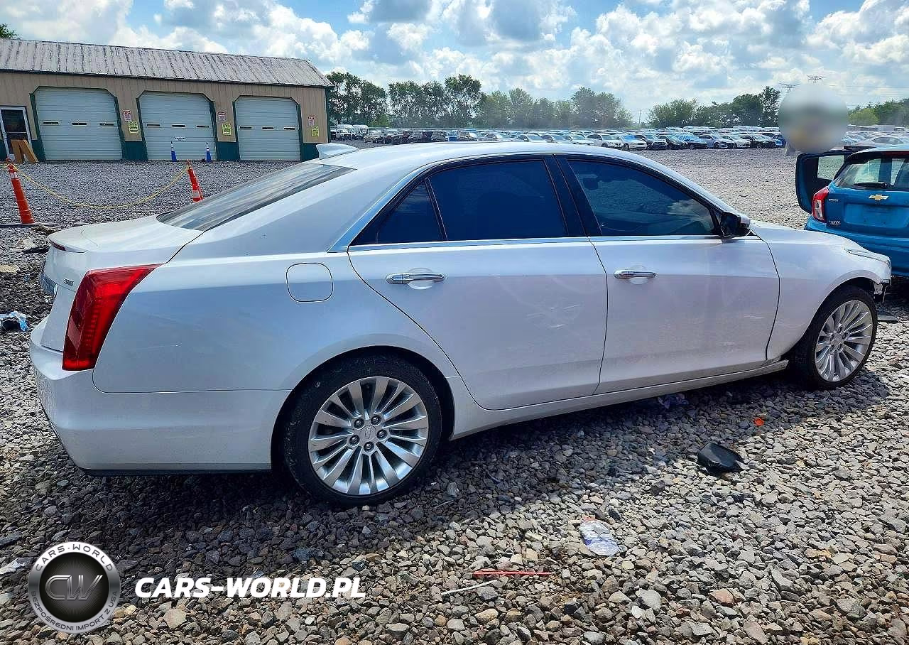 2017 Cadillac Cts Premium Luxury VIN:1G6AY5SS4H0179327 - 3