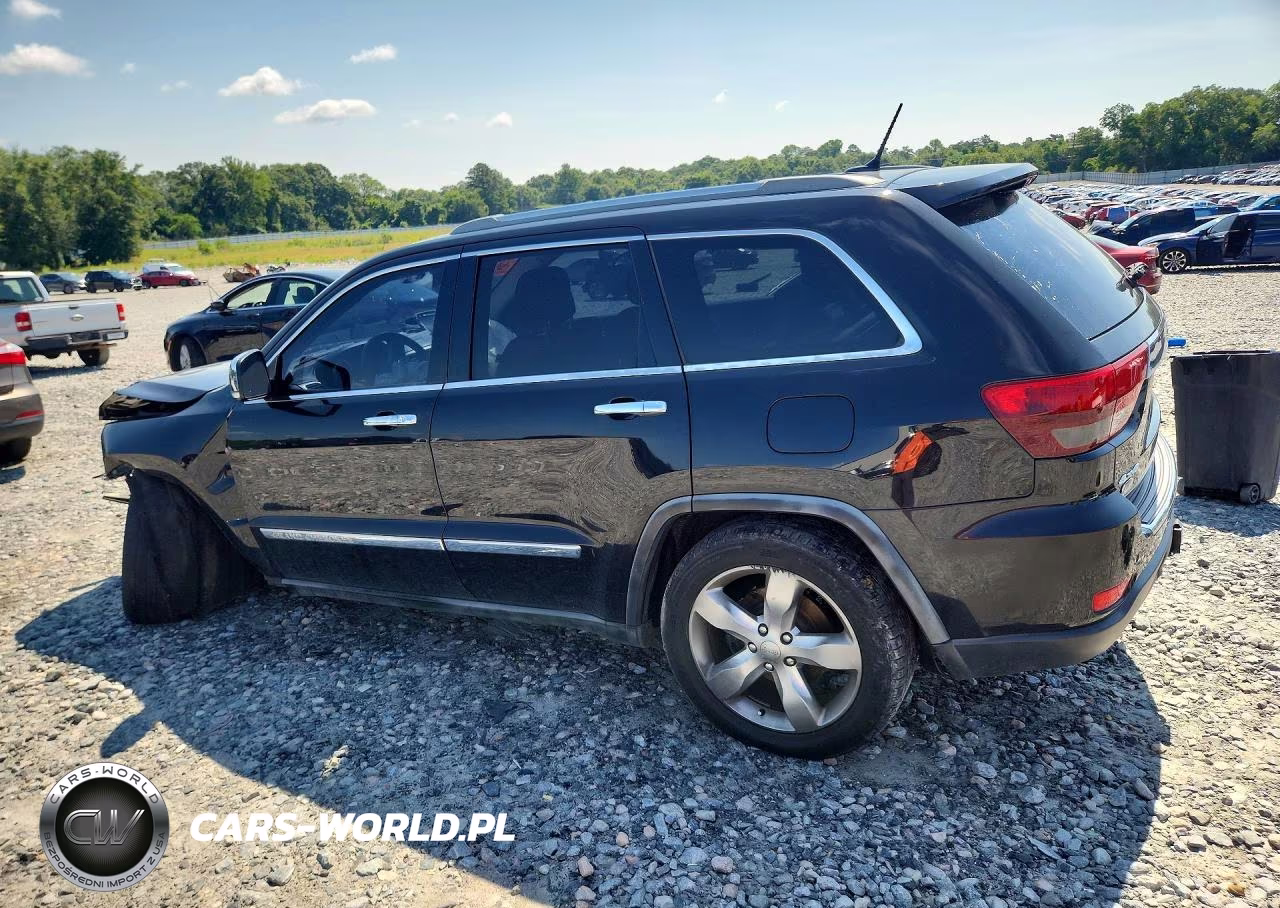 2012 Jeep Grand Cherokee Overland VIN:1C4RJFCG7CC170505 - 2