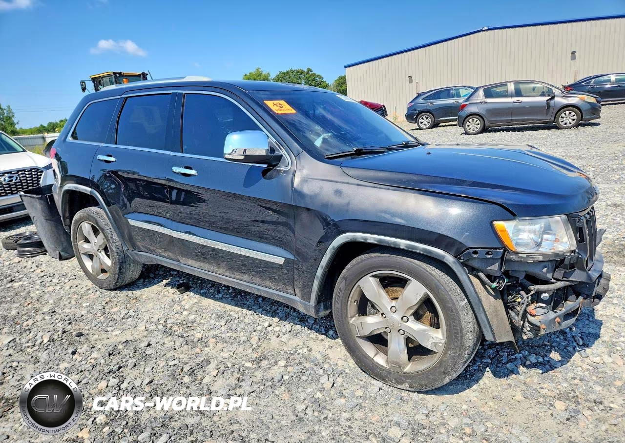 2012 Jeep Grand Cherokee Overland VIN:1C4RJFCG7CC170505 - 4