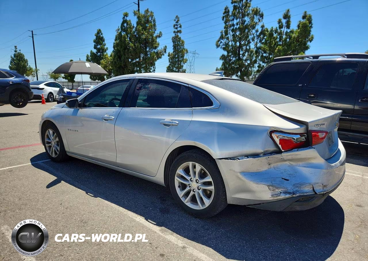 2016 Chevrolet Malibu Lt VIN:1G1ZE5ST1GF344174 - 2