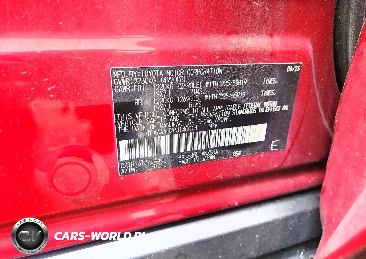 2023 Toyota Venza Limited VIN:JTEAAAAH2PJ140014 - 13