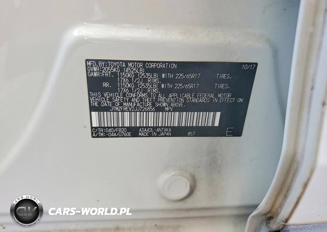 2018 Toyota Rav4 Le VIN:JTMZFREV2JJ726856 - 13