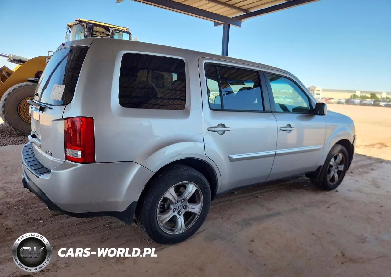2012 Honda Pilot Ex VIN:5FNYF4H40CB070216 - 3