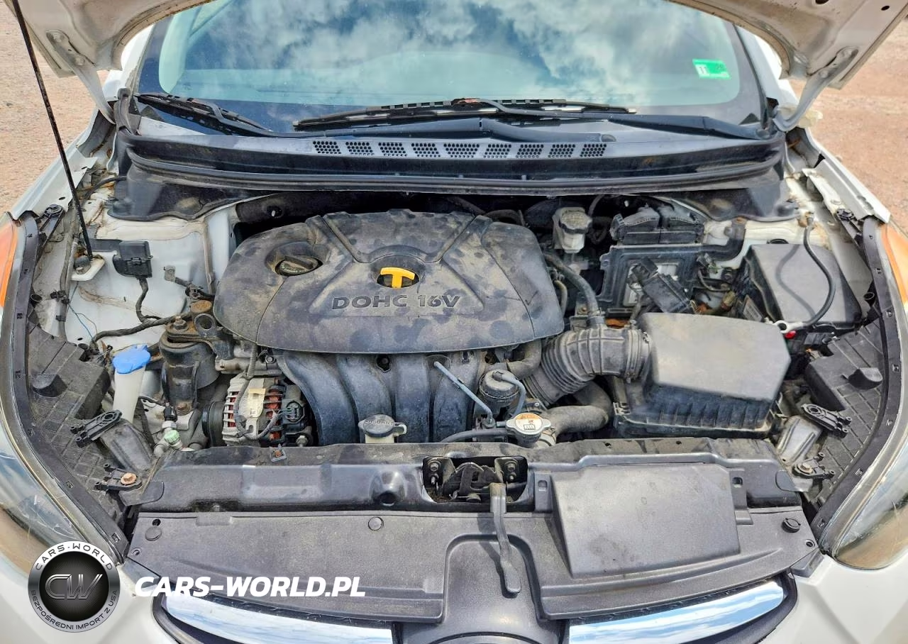 2013 Hyundai Elantra Gls VIN:5NPDH4AE3DH445465 - 11