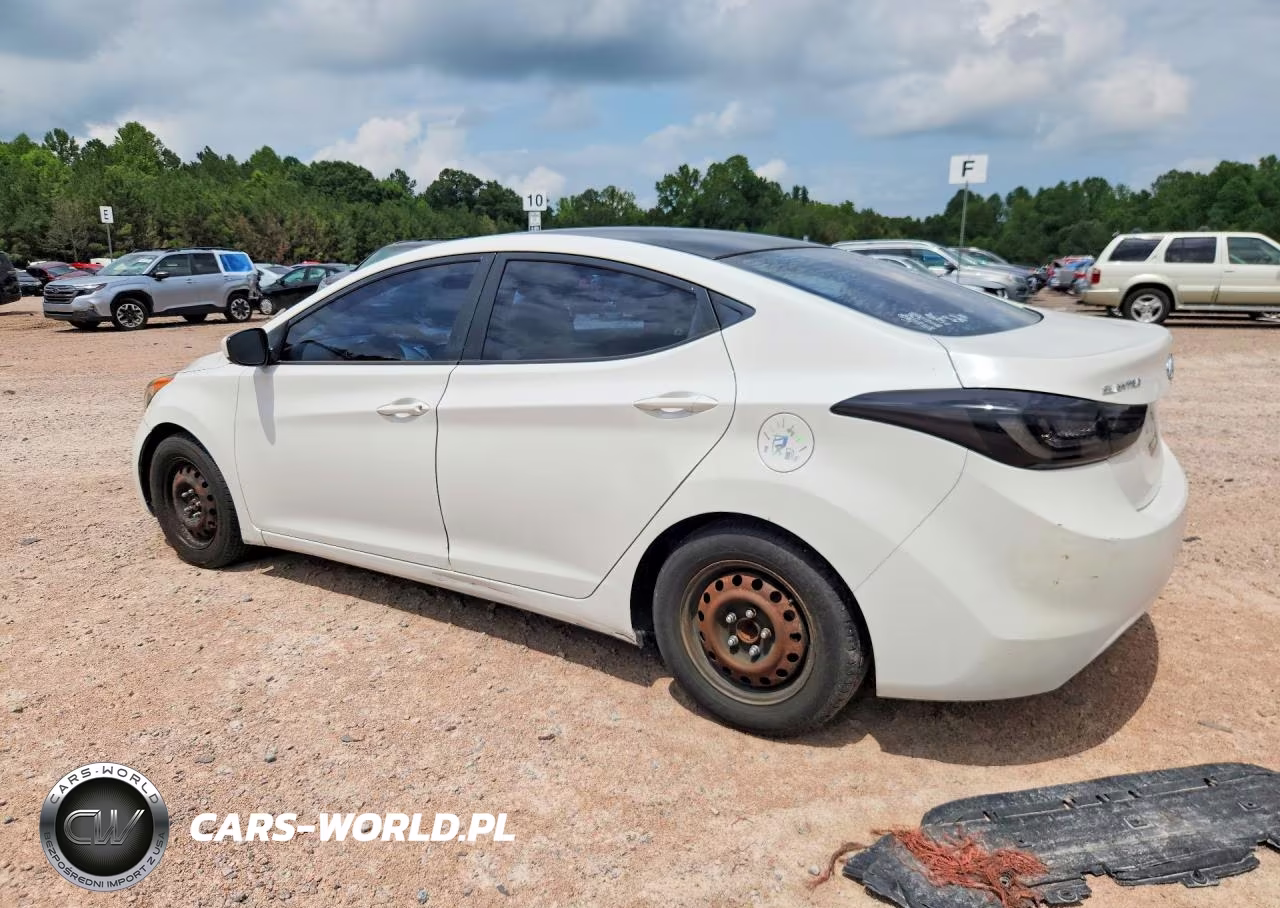 2013 Hyundai Elantra Gls VIN:5NPDH4AE3DH445465 - 2