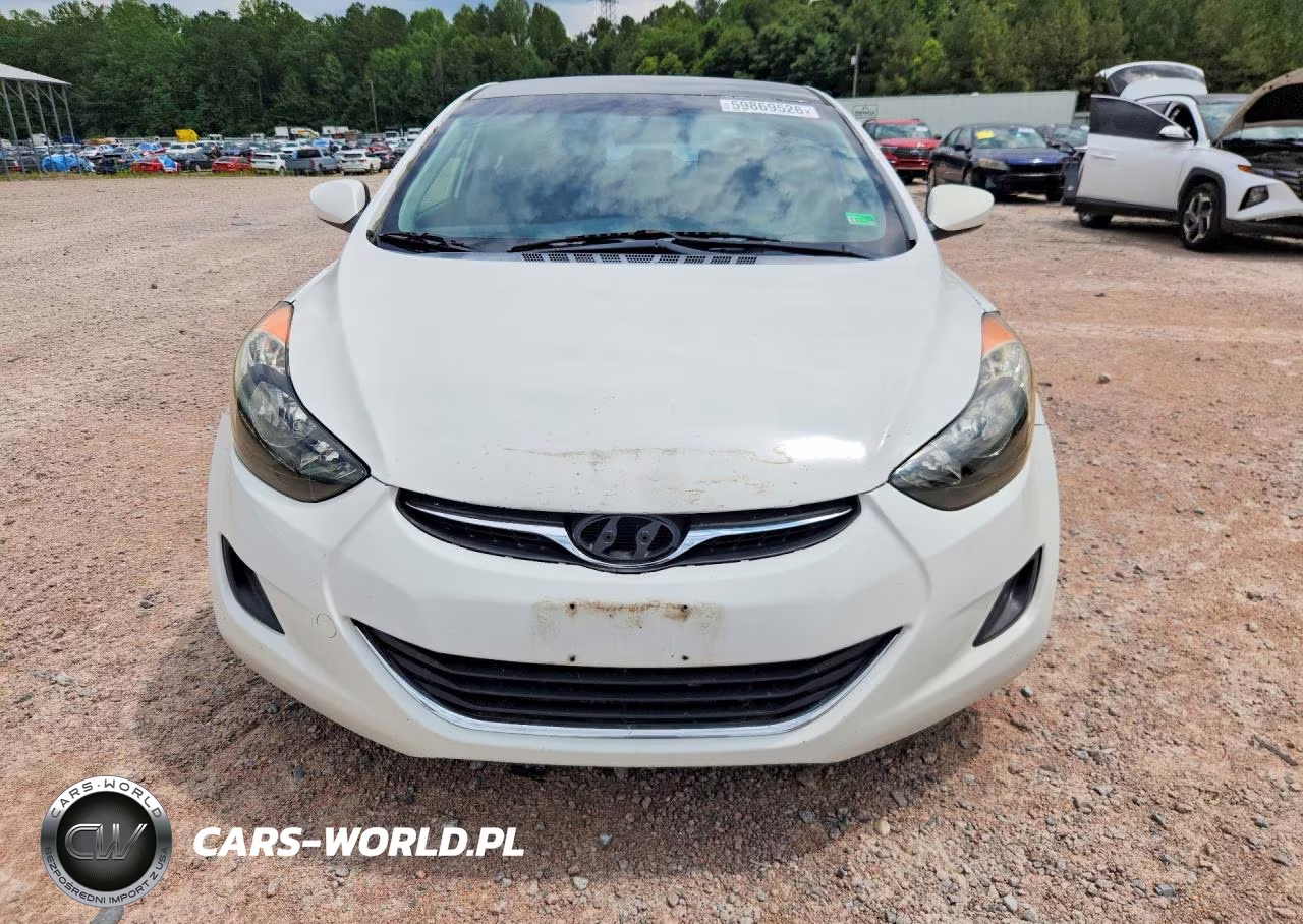 2013 Hyundai Elantra Gls VIN:5NPDH4AE3DH445465 - 5