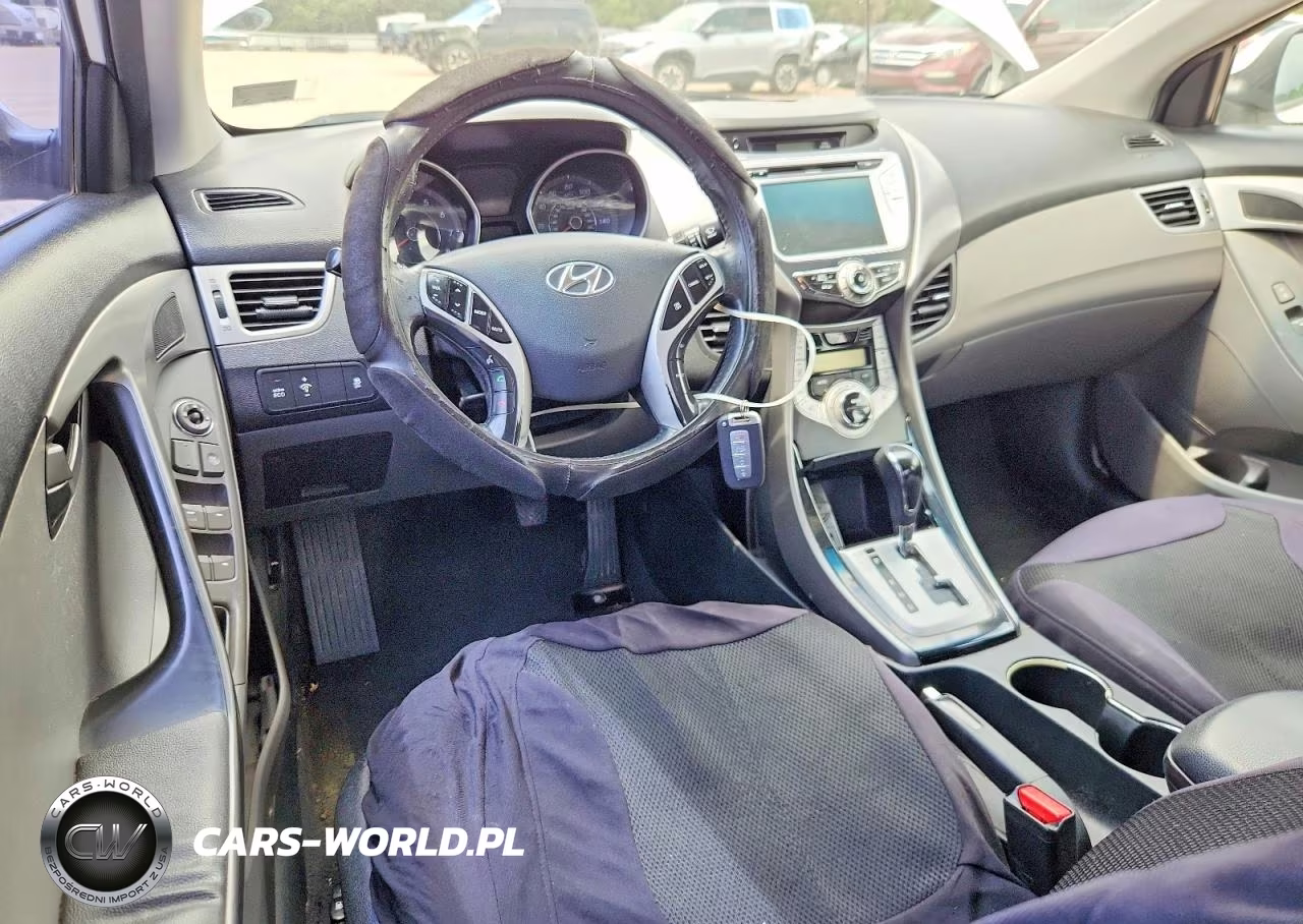 2013 Hyundai Elantra Gls VIN:5NPDH4AE3DH445465 - 8