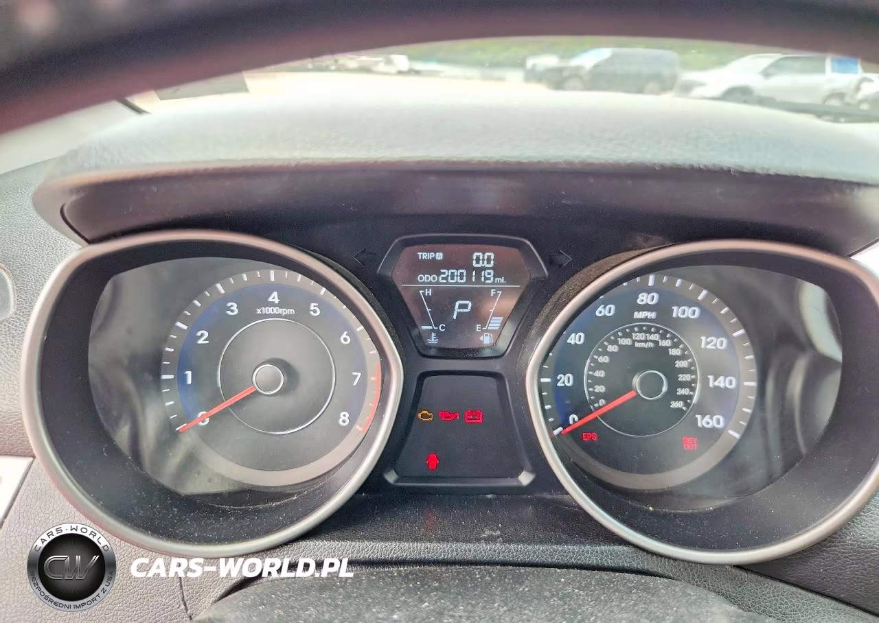 2013 Hyundai Elantra Gls VIN:5NPDH4AE3DH445465 - 9