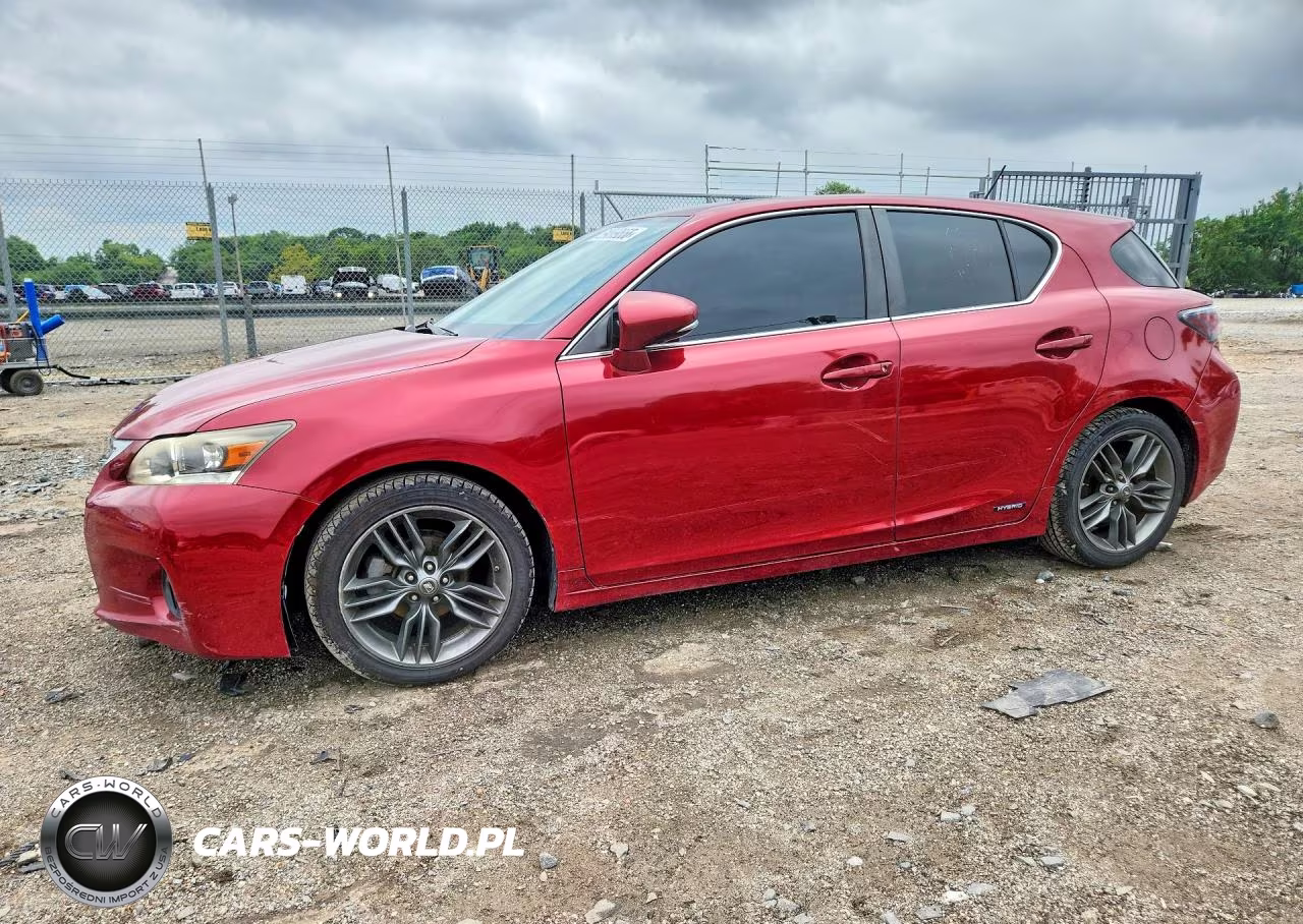 2012 Lexus Ct 200 VIN:JTHKD5BH8C2121279 - 1
