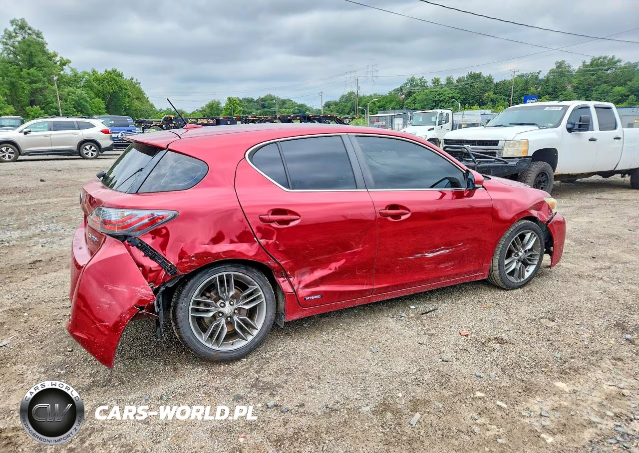 2012 Lexus Ct 200 VIN:JTHKD5BH8C2121279 - 3