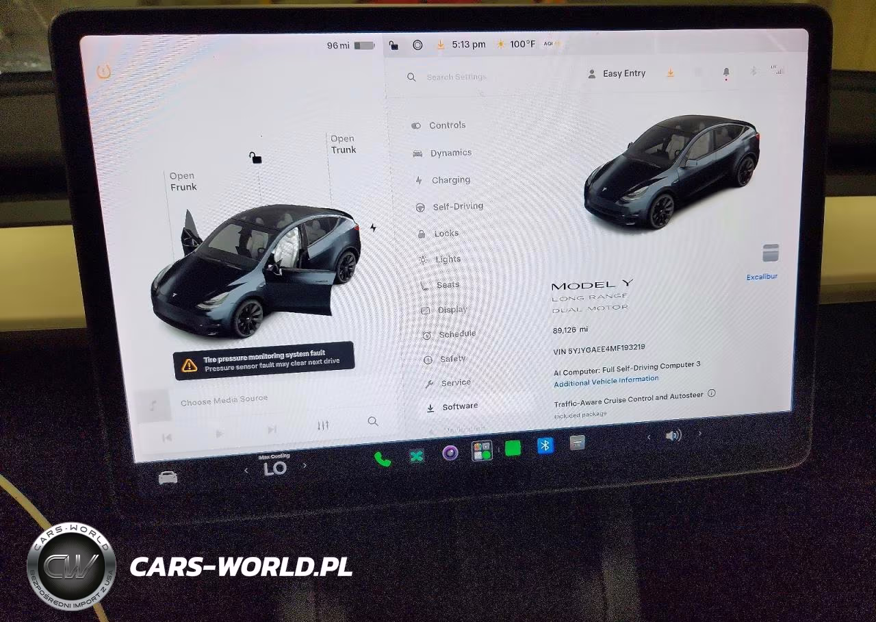 2021 Tesla Model Y VIN:5YJYGAEE4MF193219 - 9