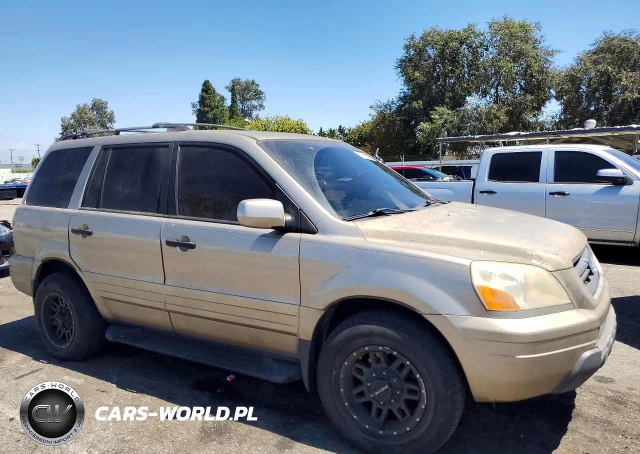 2005 Honda Pilot Exl VIN:5FNYF18575B050491 - 4