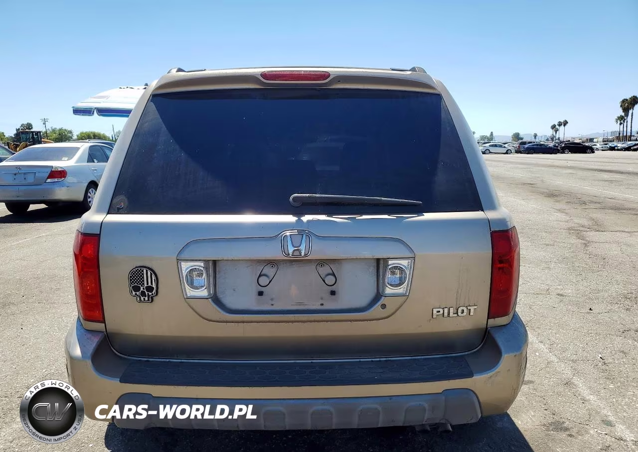 2005 Honda Pilot Exl VIN:5FNYF18575B050491 - 6