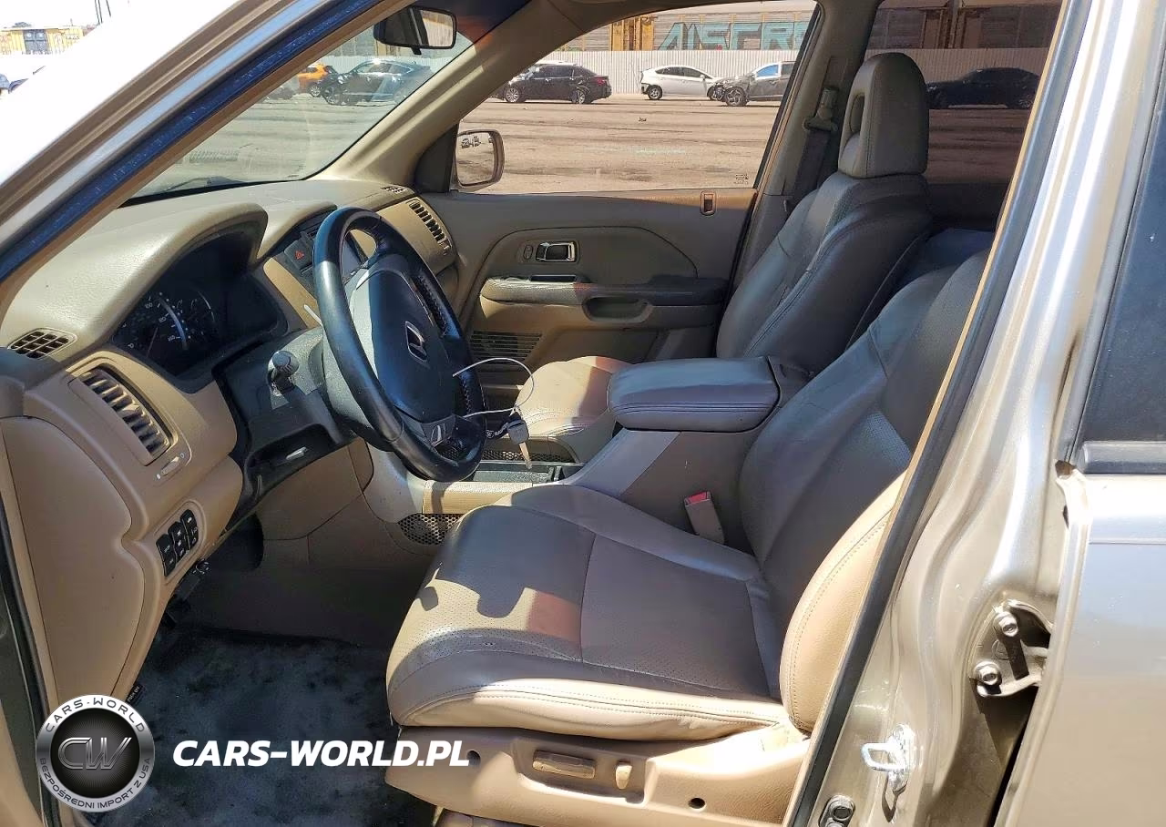 2005 Honda Pilot Exl VIN:5FNYF18575B050491 - 7