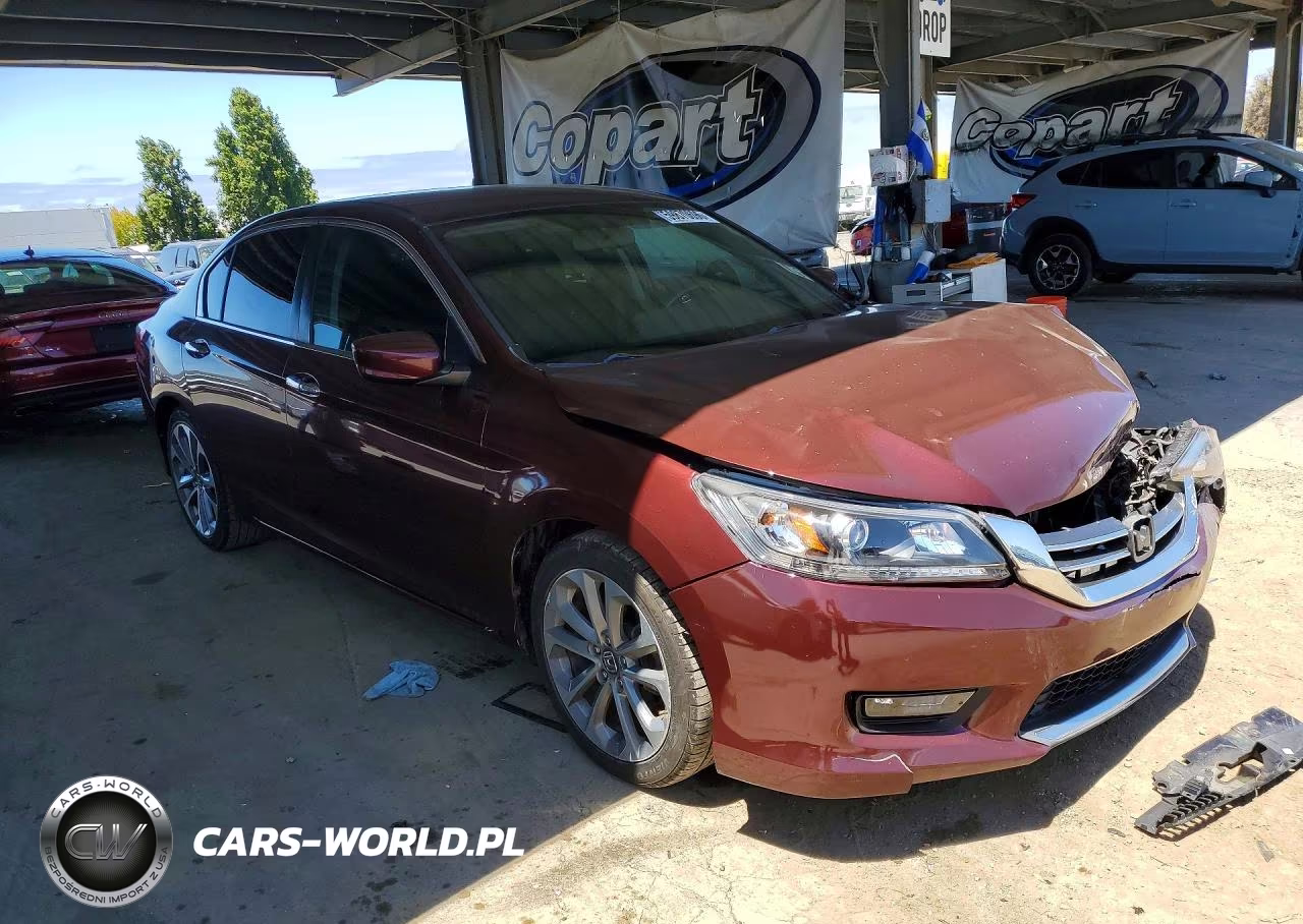 2014 Honda Accord Sport VIN:1HGCR2F54EA242536 - 4