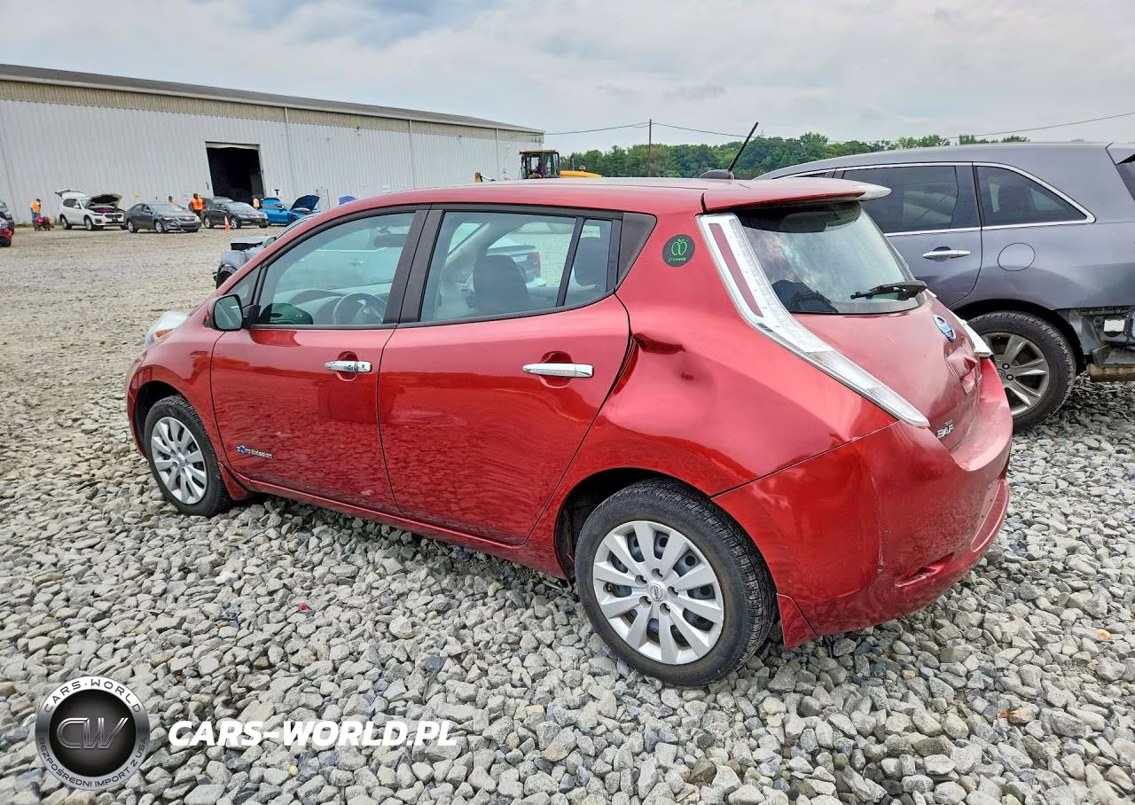 2015 Nissan Leaf S VIN:1N4AZ0CPXFC314822 - 2