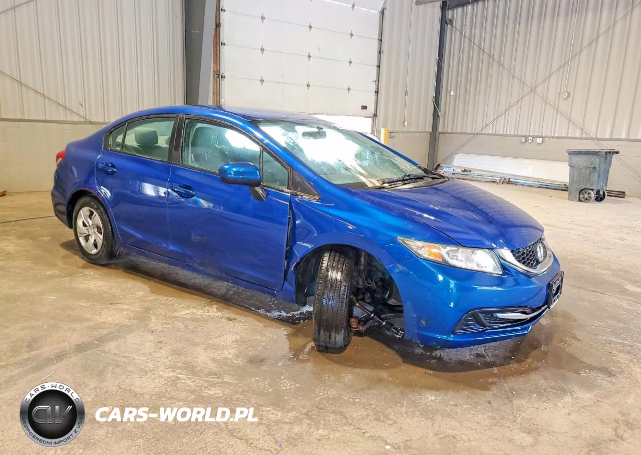 2014 Honda Civic Lx VIN:19XFB2F56EE062794 - 4