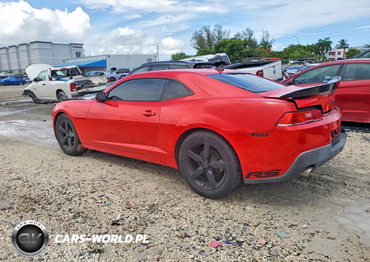 2015 Chevrolet Camaro Lt VIN:2G1FD1E38F9139551 - 2
