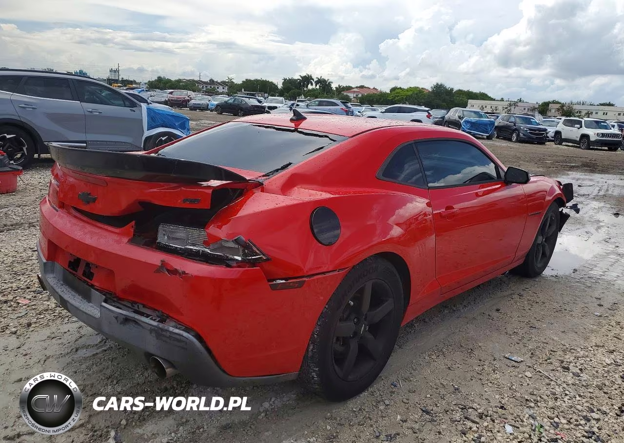 2015 Chevrolet Camaro Lt VIN:2G1FD1E38F9139551 - 3