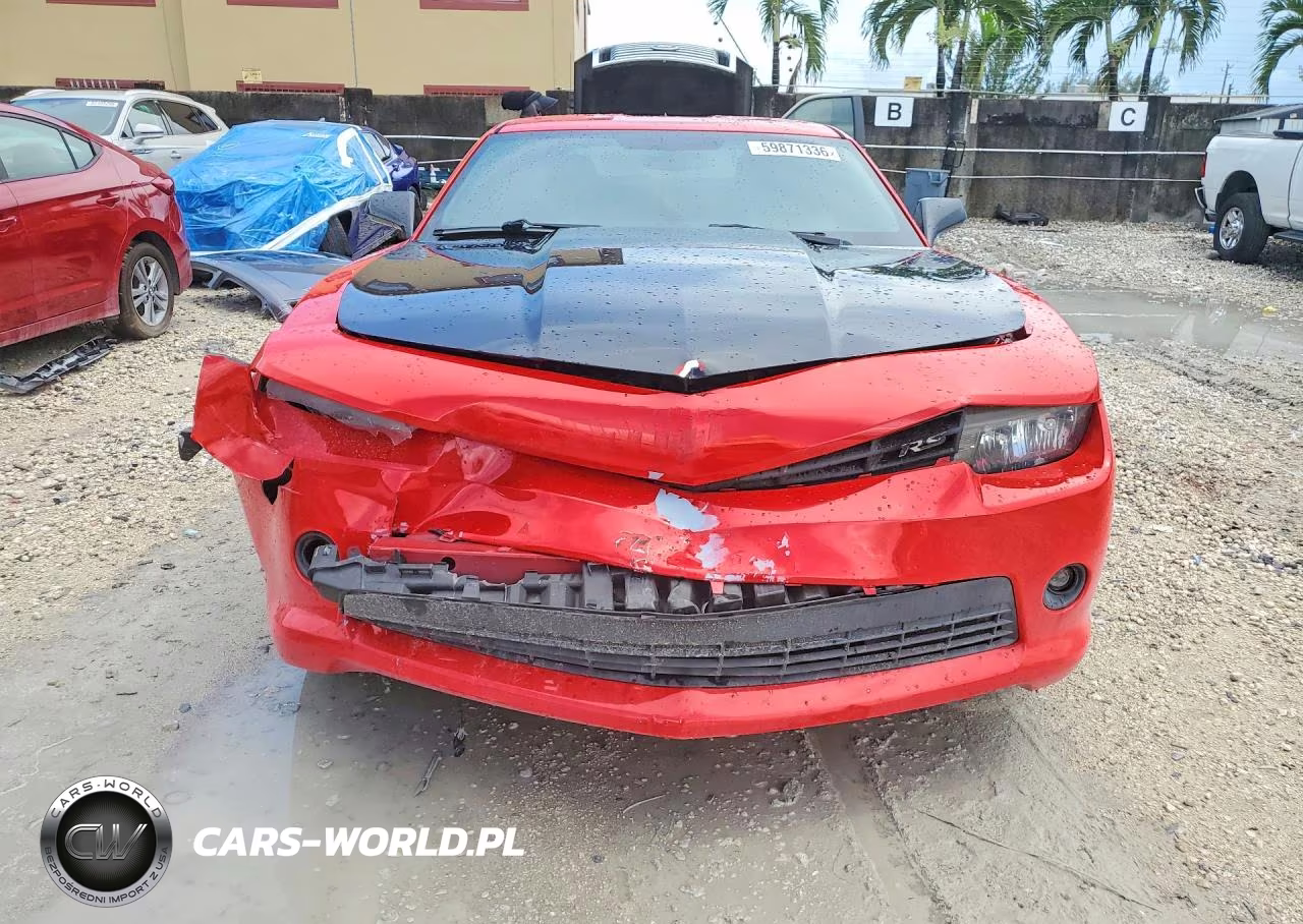 2015 Chevrolet Camaro Lt VIN:2G1FD1E38F9139551 - 5
