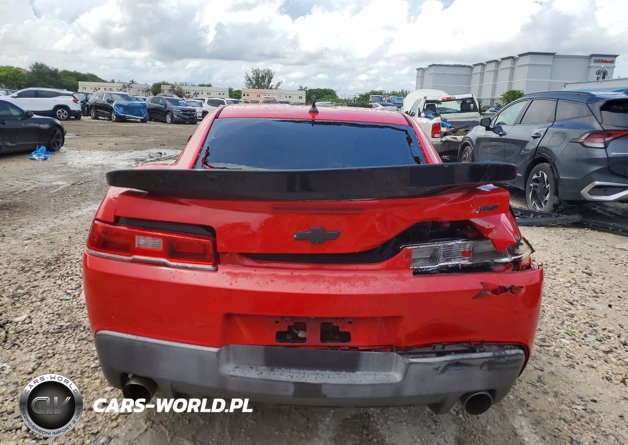 2015 Chevrolet Camaro Lt VIN:2G1FD1E38F9139551 - 6