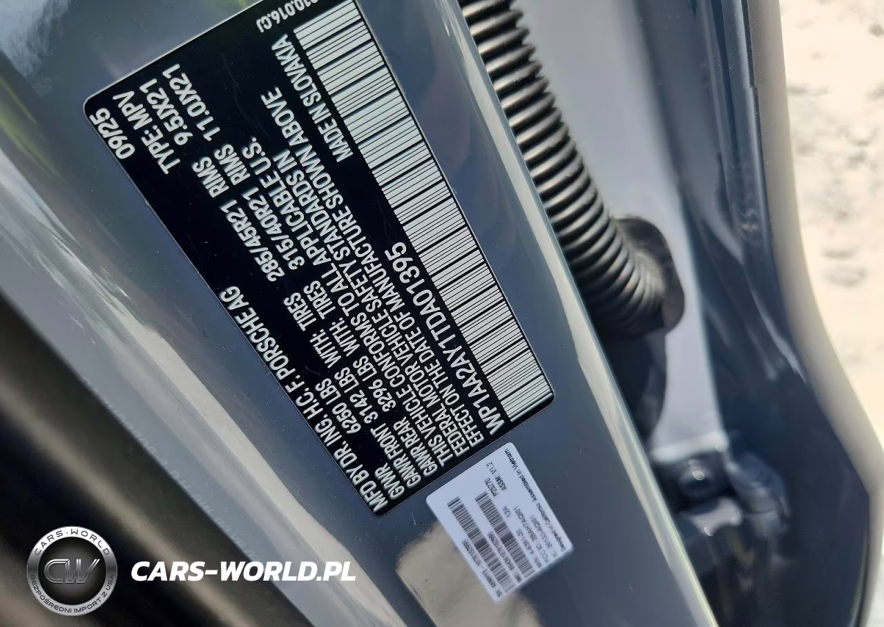 2026 Porsche Cayenne VIN:WP1AA2AY1TDA01395 - 13
