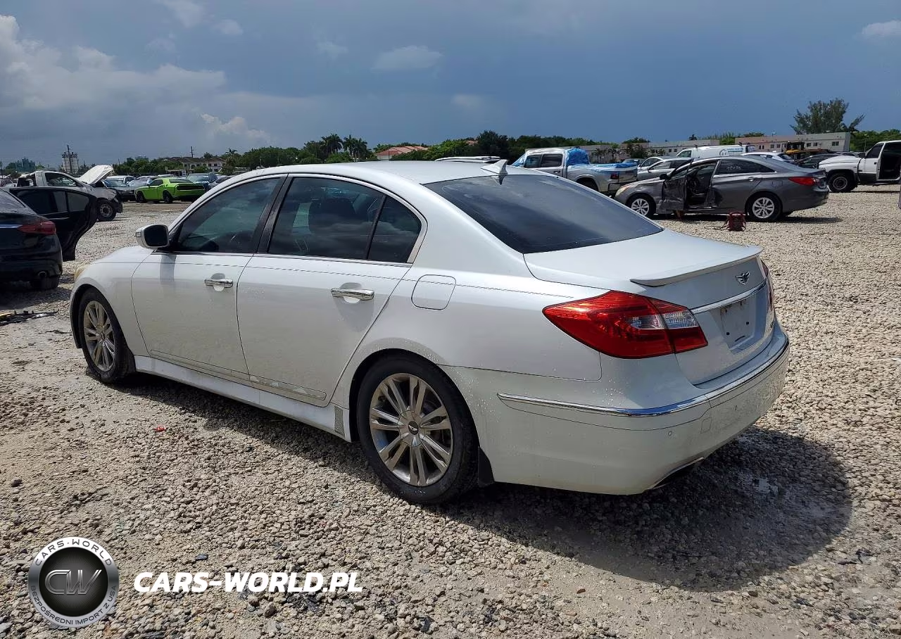 2012 Hyundai Genesis 3.8L VIN:KMHGC4DD0CU198548 - 2