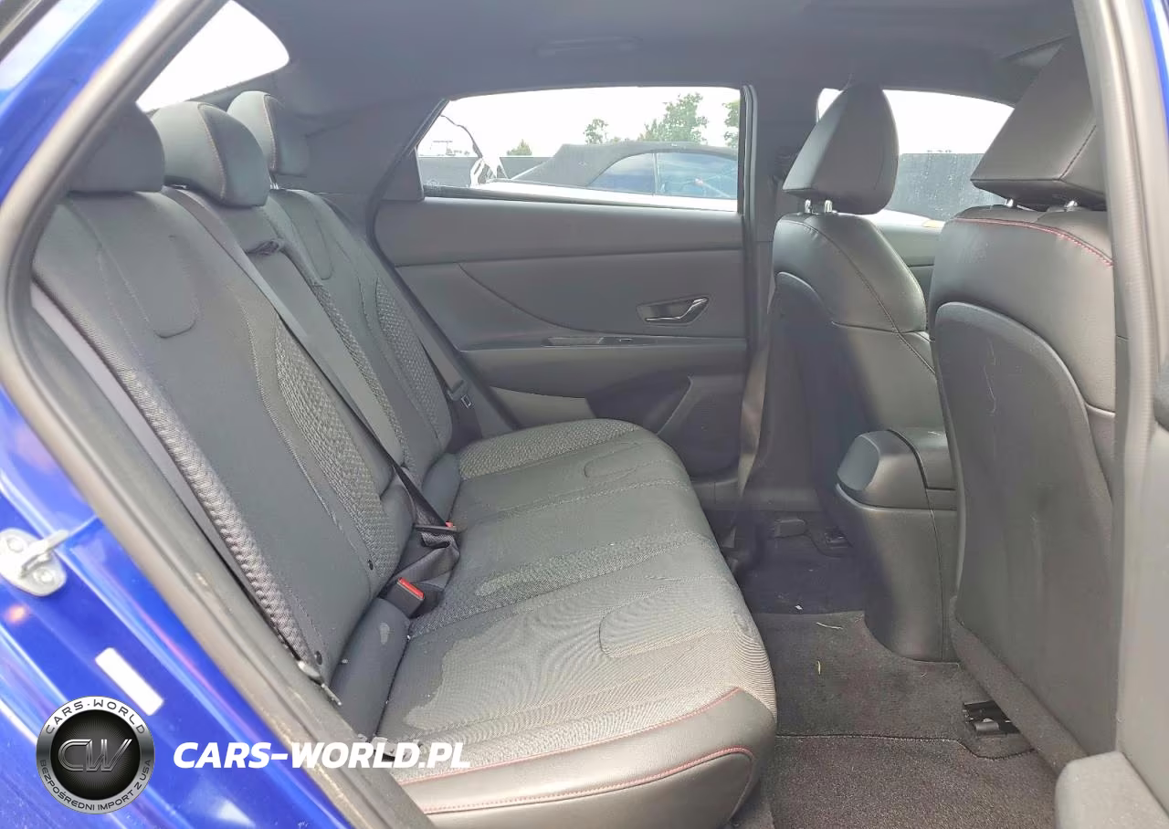 2022 Hyundai Elantra N Line VIN:KMHLR4AFXNU328356 - 10