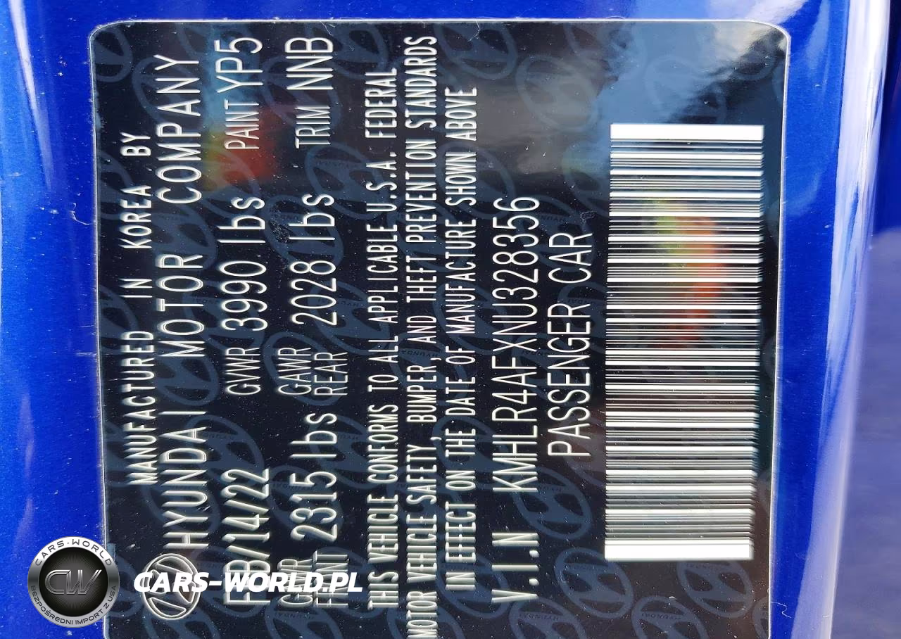 2022 Hyundai Elantra N Line VIN:KMHLR4AFXNU328356 - 13