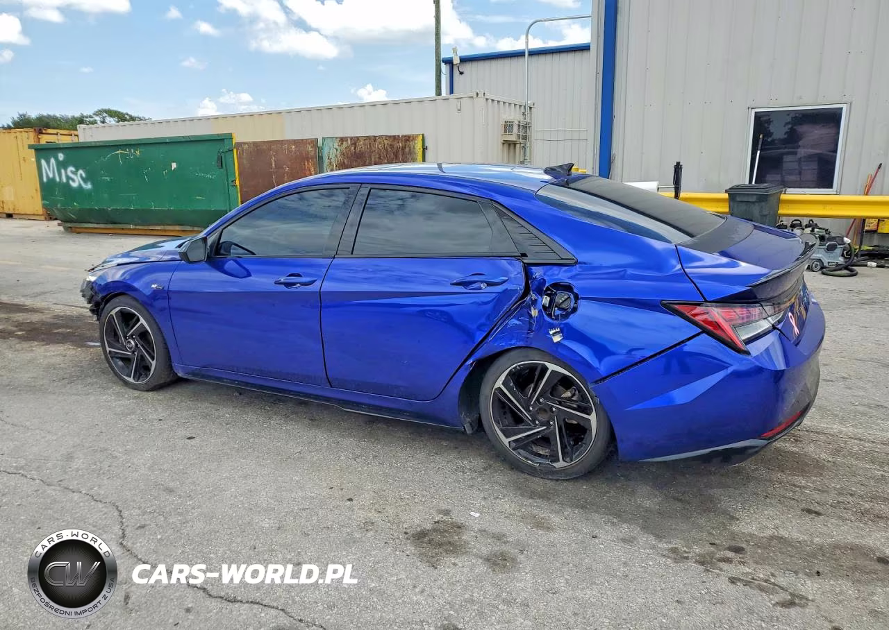 2022 Hyundai Elantra N Line VIN:KMHLR4AFXNU328356 - 2
