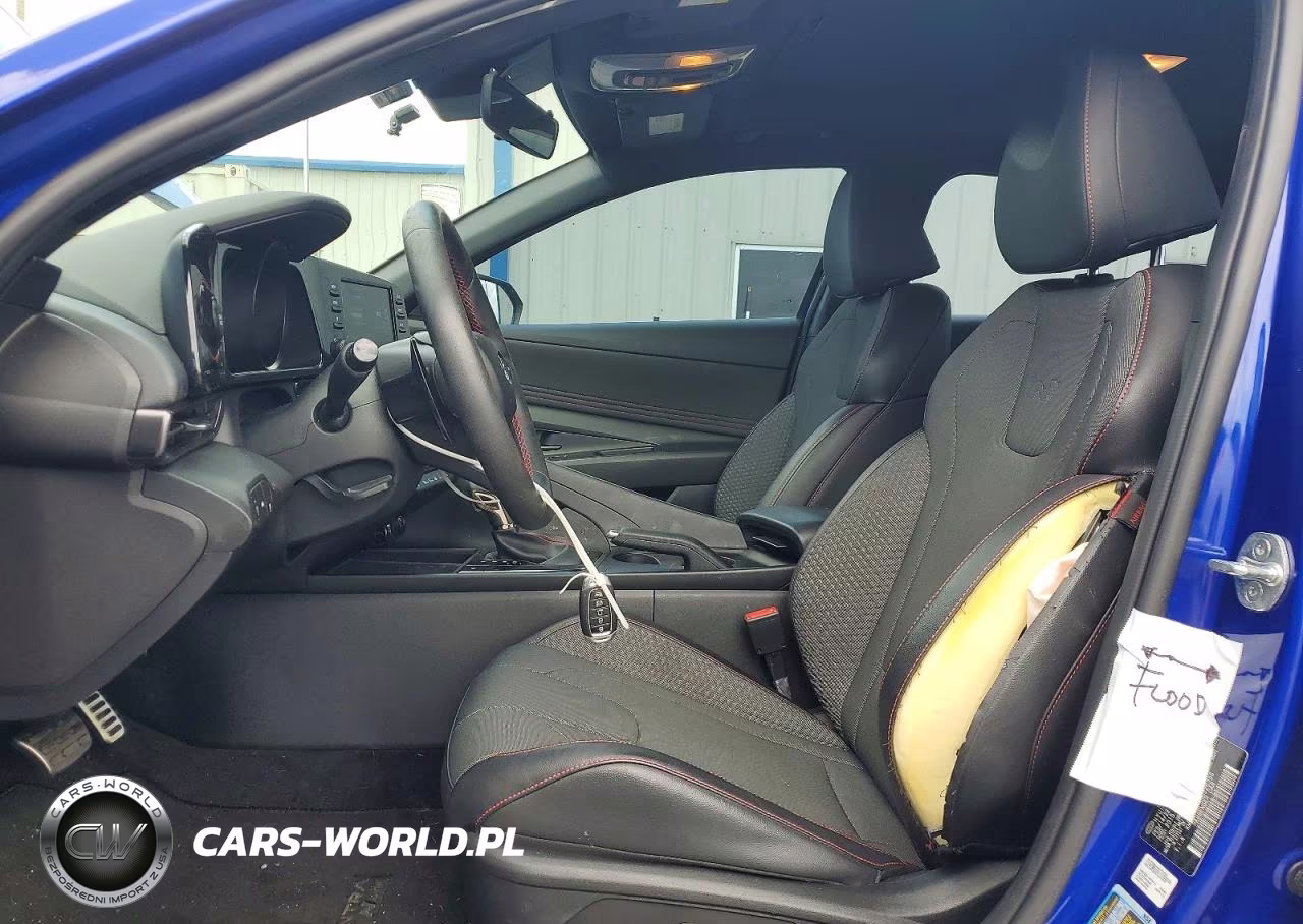 2022 Hyundai Elantra N Line VIN:KMHLR4AFXNU328356 - 7