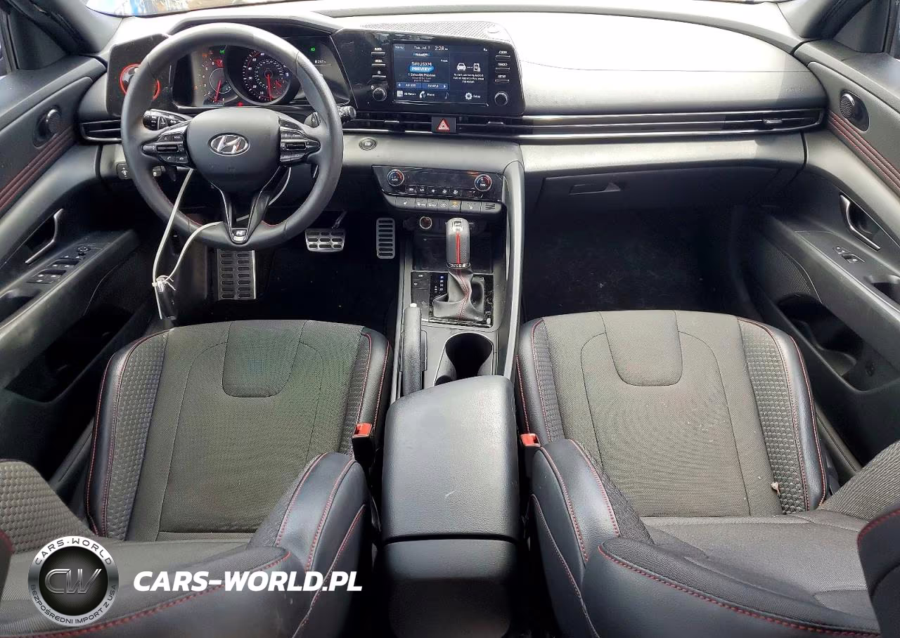 2022 Hyundai Elantra N Line VIN:KMHLR4AFXNU328356 - 8