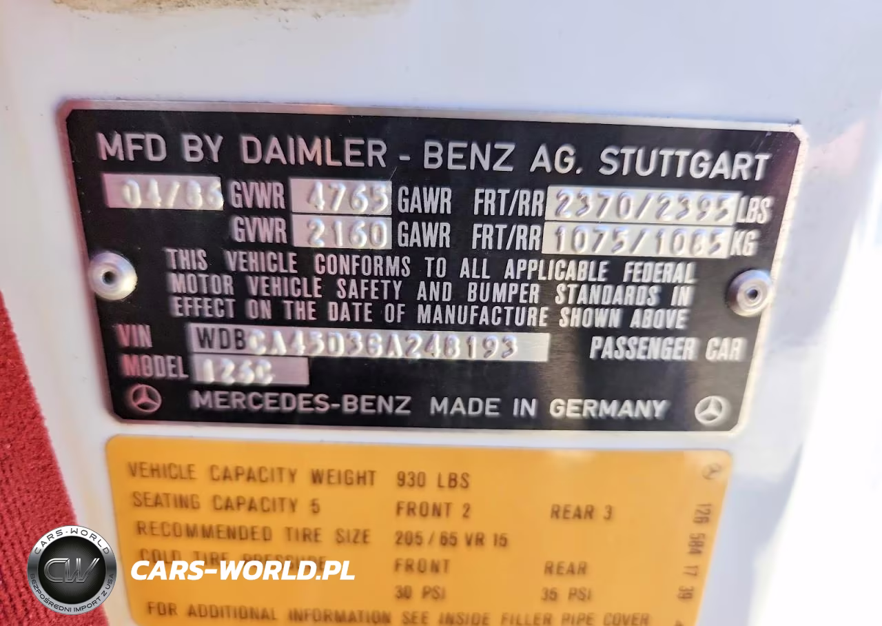 1986 Mercedes-Benz 560 Sec VIN:WDBCA45D3GA248193 - 12