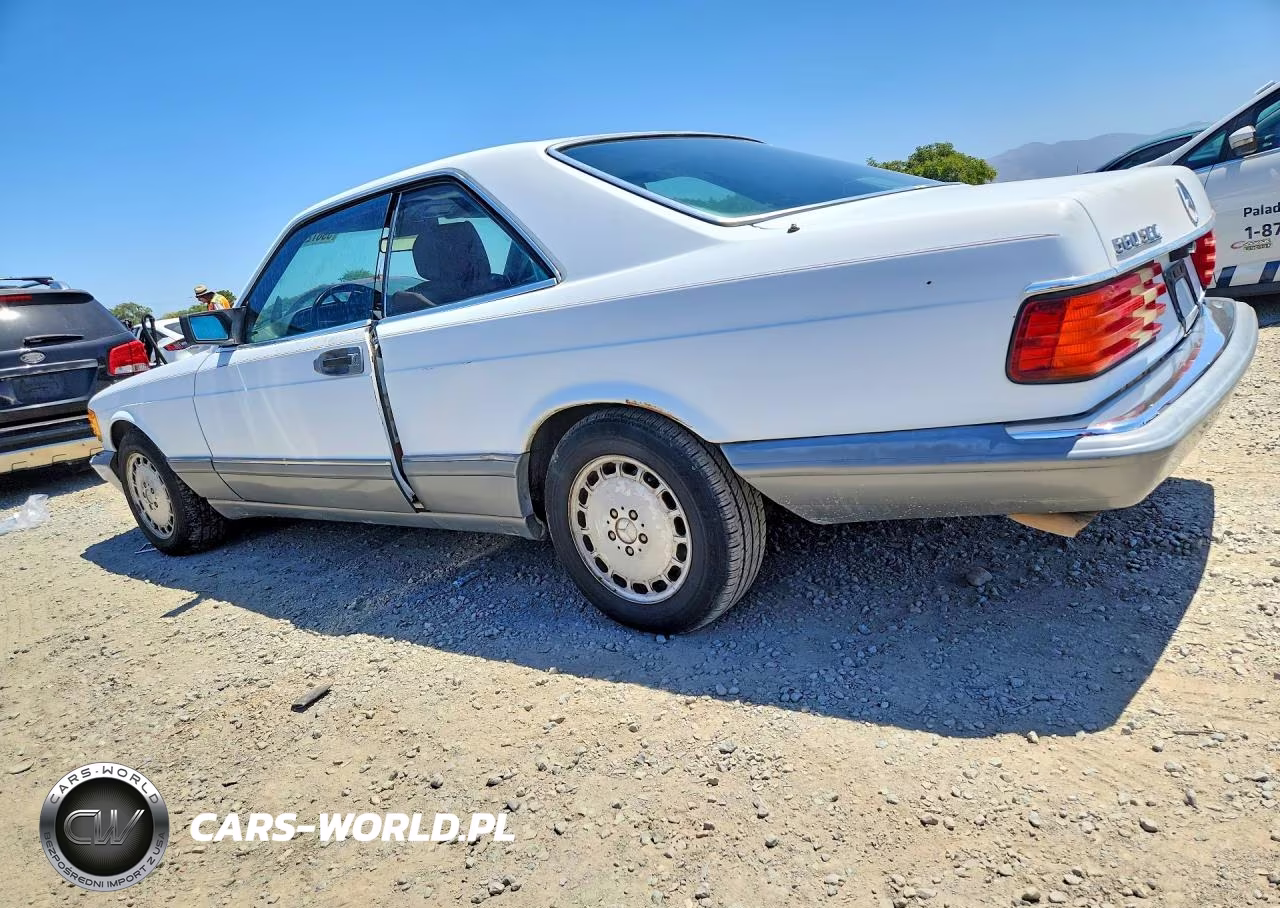 1986 Mercedes-Benz 560 Sec VIN:WDBCA45D3GA248193 - 2