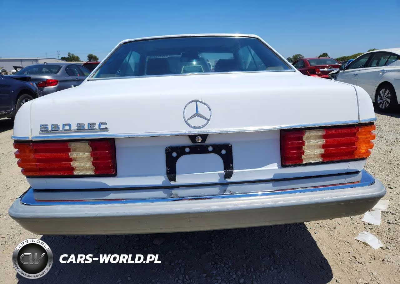 1986 Mercedes-Benz 560 Sec VIN:WDBCA45D3GA248193 - 6