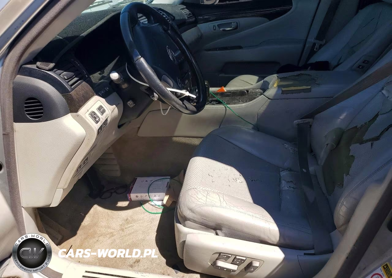 2007 Lexus Ls 460 VIN:JTHBL46F975025025 - 7