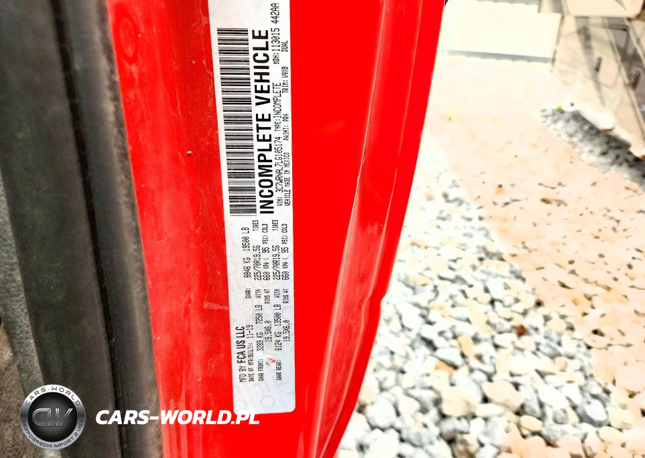 2020 Ram 5500 Dump Truck VIN:3C7WRNAL7LG105174 - 11