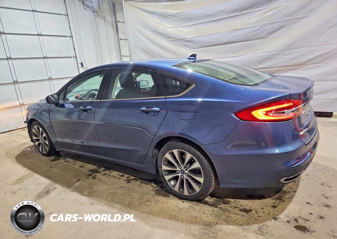 2019 Ford Fusion Se VIN:3FA6P0T9XKR253626 - 2