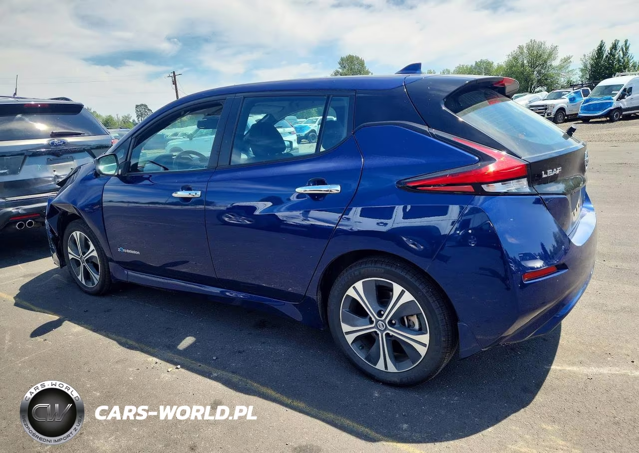 2019 Nissan Leaf Sv Plus VIN:1N4BZ1CP7KC319206 - 2