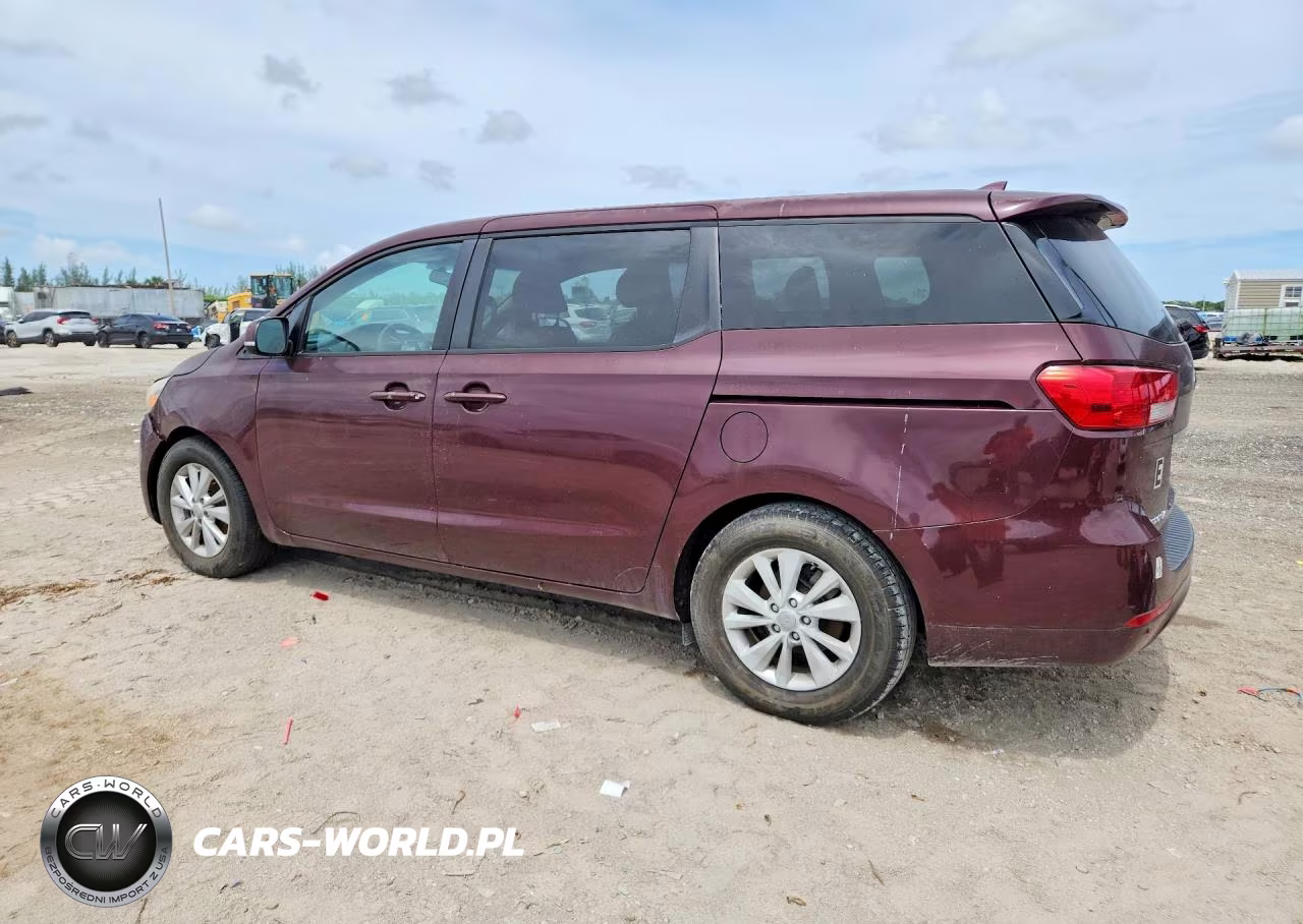 2017 Kia Sedona Lx VIN:KNDMB5C16H6241163 - 2