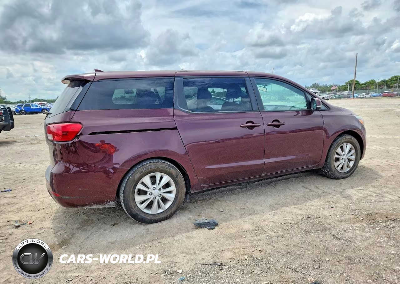 2017 Kia Sedona Lx VIN:KNDMB5C16H6241163 - 3
